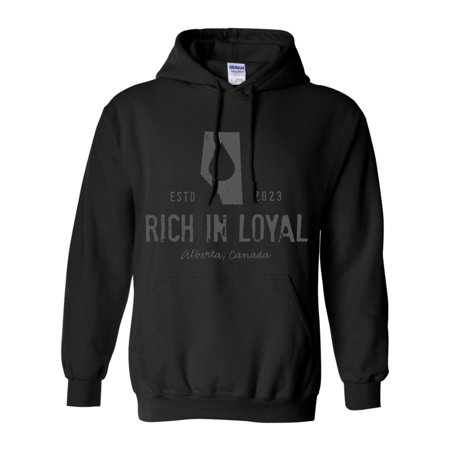 Rich in Loyal Alberta, Canada- ADULT Unisex Hoodie