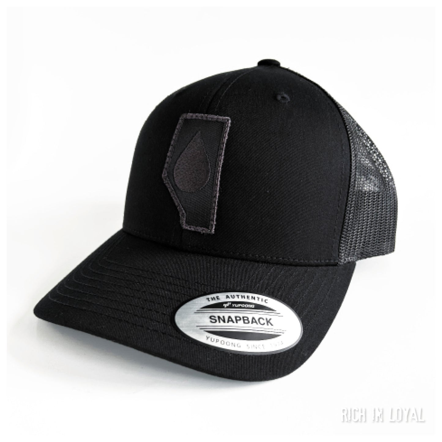 Alberta Oil - Black - Retro Trucker Cap