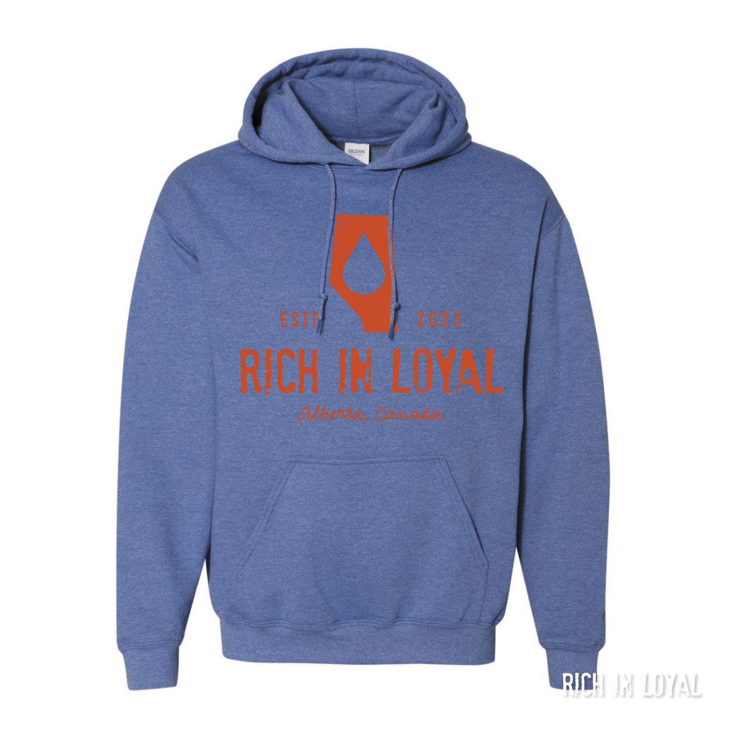 Rich in Loyal Alberta, Canada- ADULT Unisex Hoodie